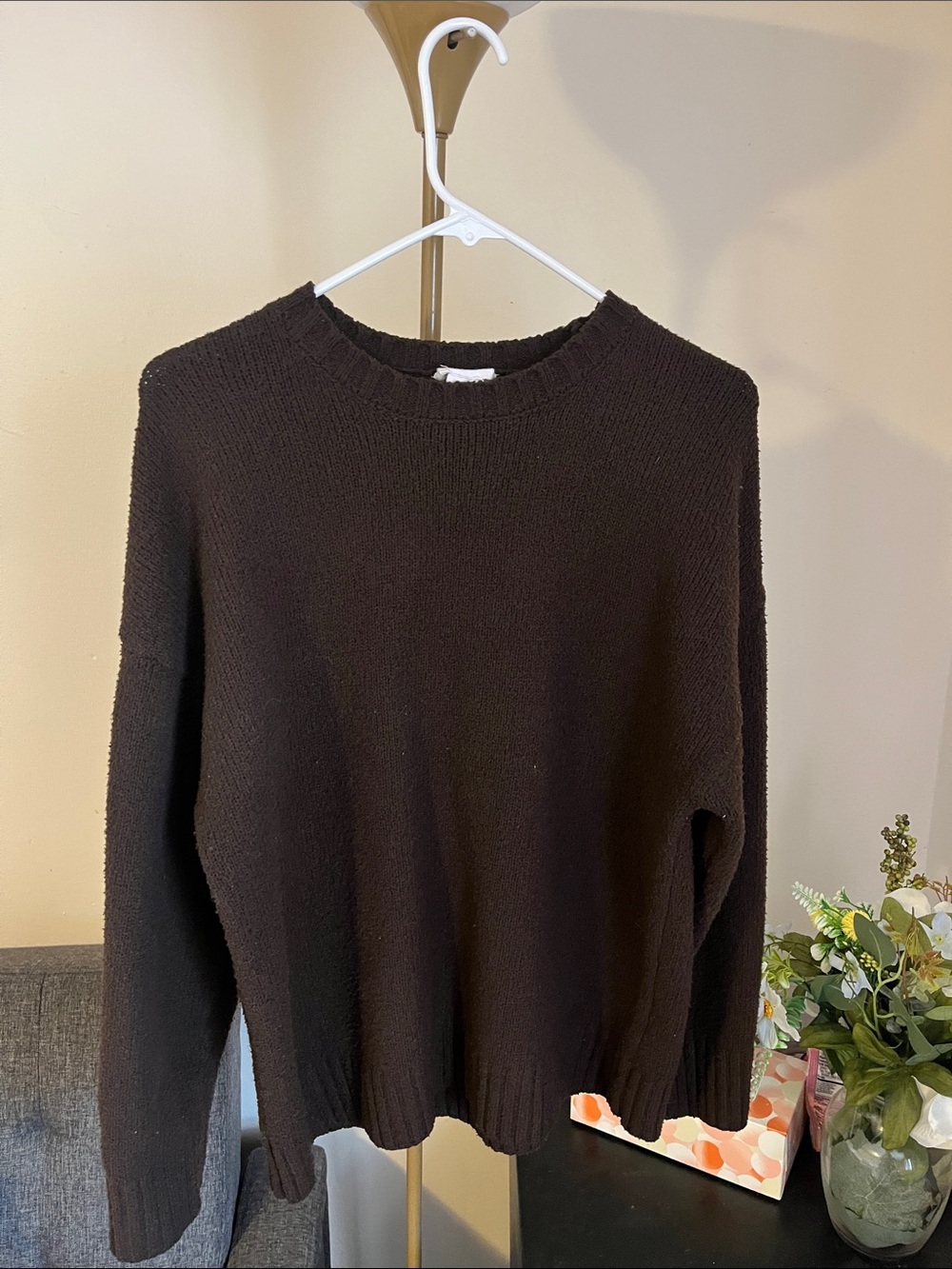 Song of Style Black Ribbed Knit Pullover